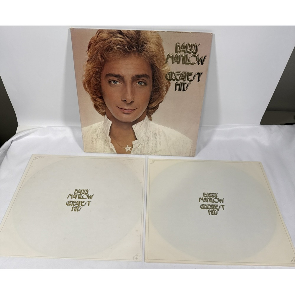 Barry Manilow Greatest Hits Vinyl LP 12" Double Album 1978 Arista A2L 8601 Pop